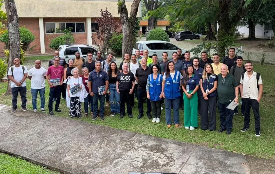 Engenheiro da SecNSNQ participa de capacitação em monitoramento radiológico no Rio de Janeiro