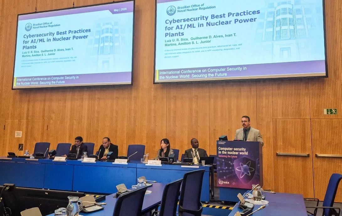 SecNSNQ participa da CyberCon26 e reforça atuação internacional em segurança cibernética nuclear