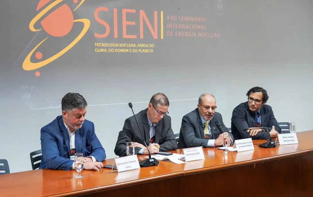 SecNSNQ participa do SIEN/ENCOM 2026 e reforça debate sobre segurança nuclear, inovação e regulação